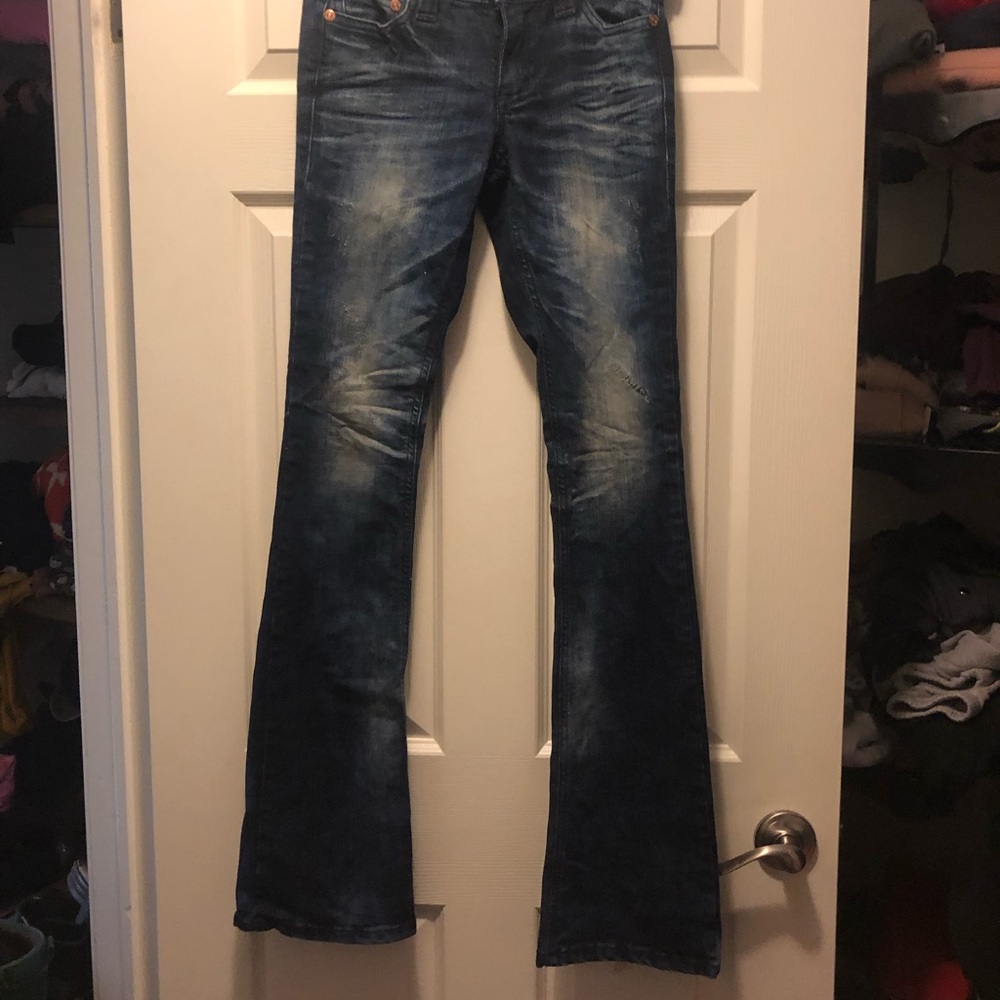 Affliction heavier weight light flare Jean